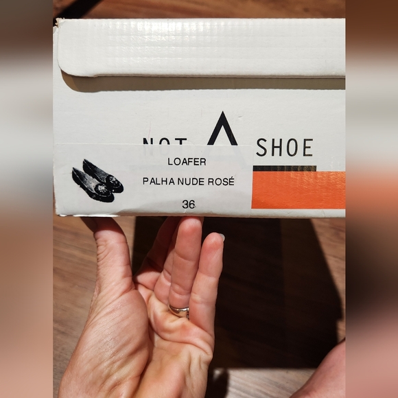 Women's Loafer Palha Nude Rose Not A Shoe Size 7 - Picture 14 of 15